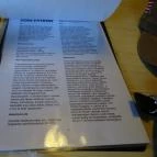 Gedeon Kézműves Söröző Nyíregyháza - Étlap/itallap