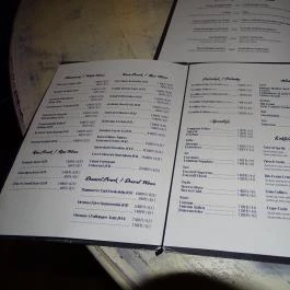 Gellért Hotel Eszpresszó Budapest - Étlap/itallap