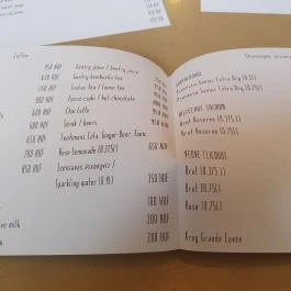 Gentry Coffee & Brunch, Budapest - Étlap/itallap