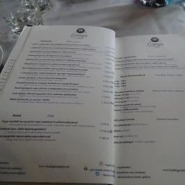 Budai Gesztenyés Étterem és Kávézó, Budakeszi - Étlap/itallap