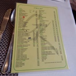 Géza Konyhája Gyula - Étlap/itallap