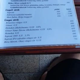 Gondola Pizzéria Pilisvörösvár - Egyéb