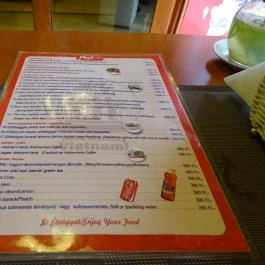 Good Morning Vietnam, Budapest - Étlap/itallap