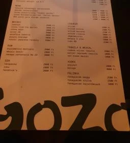 GOZO Listening Bar