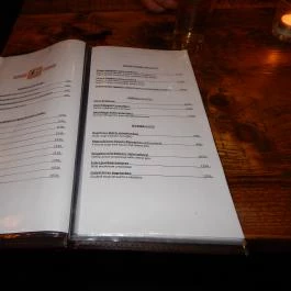 Grill & Chips, Budapest - Étlap/itallap