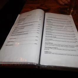 Grill & Chips, Budapest - Étlap/itallap