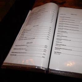 Grill & Chips, Budapest - Étlap/itallap