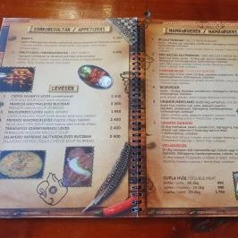 Gringo's Cantina, Szeged - Étlap/itallap