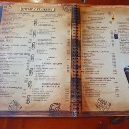 Gringo's Cantina, Szeged - Étlap/itallap