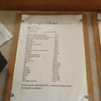 Gyöngy udvar Kapolcs - Étlap/itallap