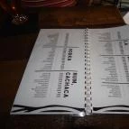 Hableány Budapest - Étlap/itallap