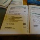 Halkakas Halbisztró - Dohány utca Budapest - Étlap/itallap