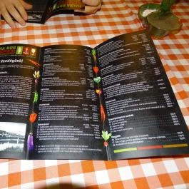 Halra Bor Étterem, Rakamaz - Étlap/itallap