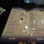 Hanami Sushi Bar - Europeum Budapest - Étlap/itallap