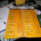 Hangoló Sörház Miskolc - Étlap/itallap