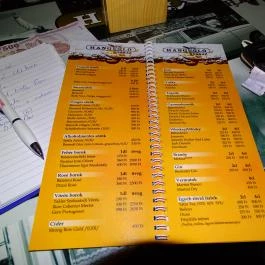 Hangoló Sörház, Miskolc - Étlap/itallap