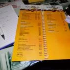 Hangoló Sörház Miskolc - Étlap/itallap