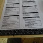 HelloHal Fishbar Budapest - Étlap/itallap