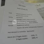 HelloHal Halbisztró Kecskemét - Étlap/itallap