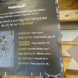 Hét Kávézó Szeged - Belső