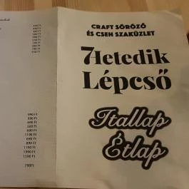 Hetedik Lépcső Craft Söröző & Cseh Szaküzlet, Budapest - Étlap/itallap