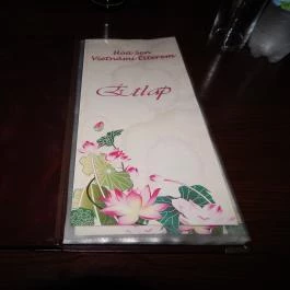 Hoa Sen Vietnámi Étterem, Budapest - Étlap/itallap