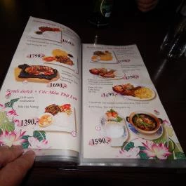 Hoa Sen Vietnámi Étterem, Budapest - Étlap/itallap