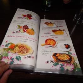 Hoa Sen Vietnámi Étterem, Budapest - Étlap/itallap