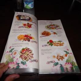 Hoa Sen Vietnámi Étterem, Budapest - Étlap/itallap