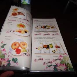 Hoa Sen Vietnámi Étterem, Budapest - Étlap/itallap