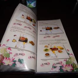 Hoa Sen Vietnámi Étterem, Budapest - Étlap/itallap