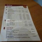 Hodosi Cukrászda-Fagyizó Hajdúszoboszló - Étlap/itallap