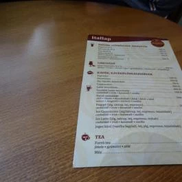 Hodosi Cukrászda-Fagyizó, Hajdúszoboszló - Étlap/itallap