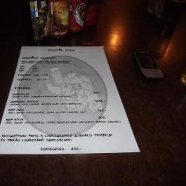 Hopfanatic Pub, Budapest - Étlap/itallap