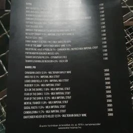 Hoptop Beer and Burger, Budapest - Egyéb