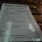 Humbák Művek Budapest - Étlap/itallap