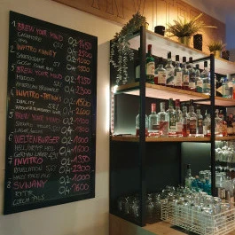InVitro BeerBar Budapest - Étlap/itallap