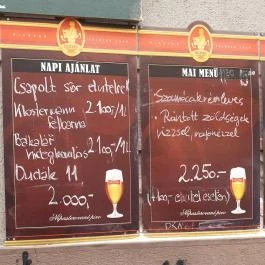 Jaromír'68 Cseh Sörbisztró Budapest - Egyéb