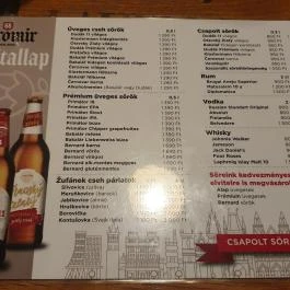 Jaromír'68 Cseh Sörbisztró Budapest - Egyéb
