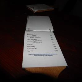 Jaromír '68 Cseh Sörkert, Budapest - Étlap/itallap