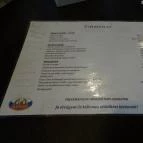 Jaromír '68 Cseh Sörkert Budapest - Étlap/itallap