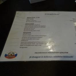 Jaromír '68 Cseh Sörkert, Budapest - Étlap/itallap