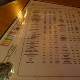 Jazz Cafe & Bar, Miskolc - Étlap/itallap