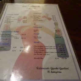 Juci Presszó, Budapest - Étlap/itallap