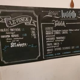 Jurányi Suterene Budapest - Étlap/itallap