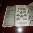 Jurta Korcsma Budapest - Étlap/itallap