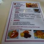 Kacsa Vendéglő Budapest - Étlap/itallap