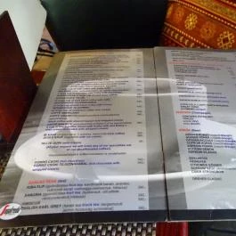 Kamara Café & Bistro, Budapest - Étlap/itallap