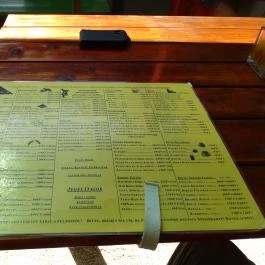 Karám Büfé, Gyenesdiás - Étlap/itallap