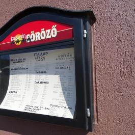 Karaván Söröző Szarvas - Étlap/itallap